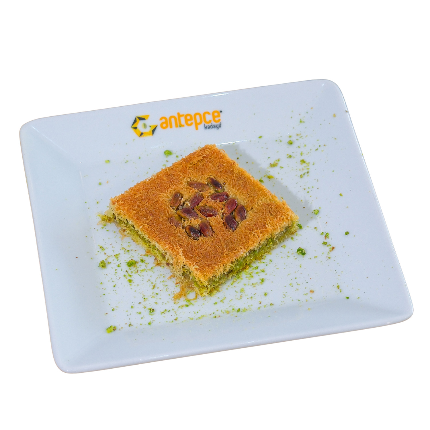 Düz Kadayıf Fıstıklı (1 Kişilik)