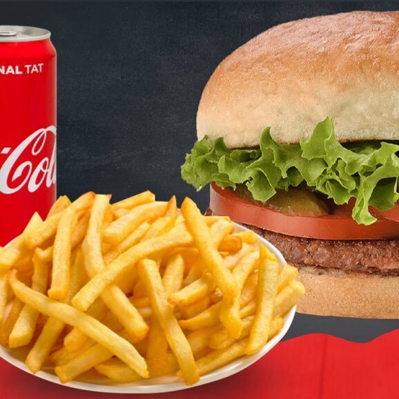 Hamburger Menü 1