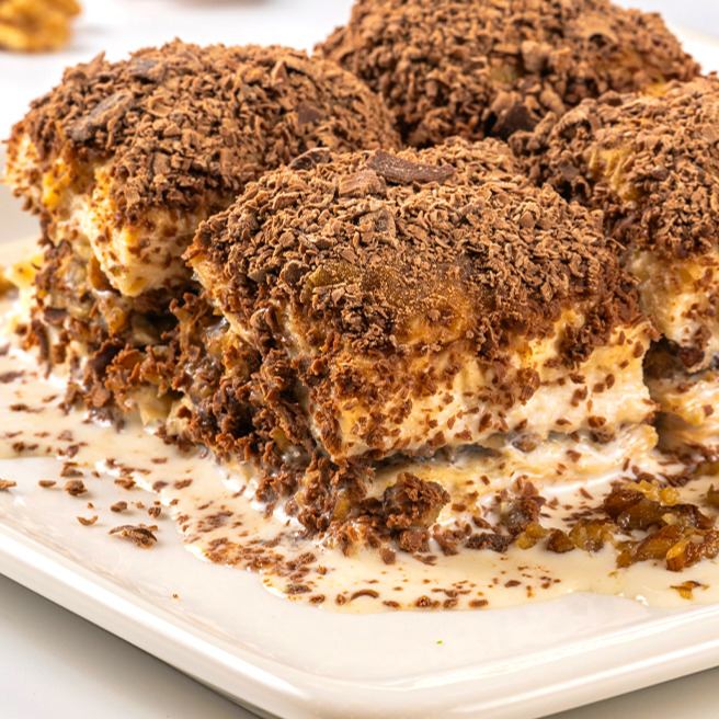Fıstıklı Soğuk Baklava - Porsiyon(4 Adet)