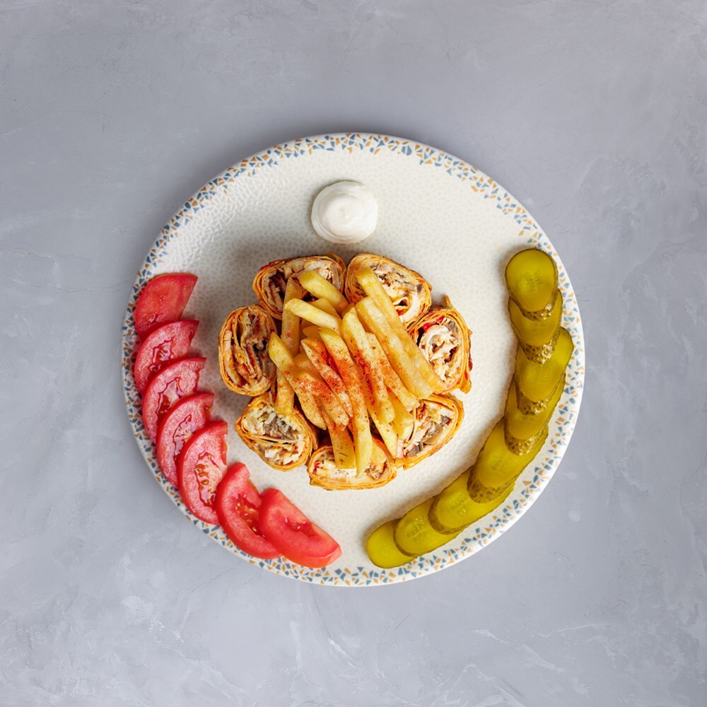 Kaşarlı Mantarlı Katık Arabi Servis