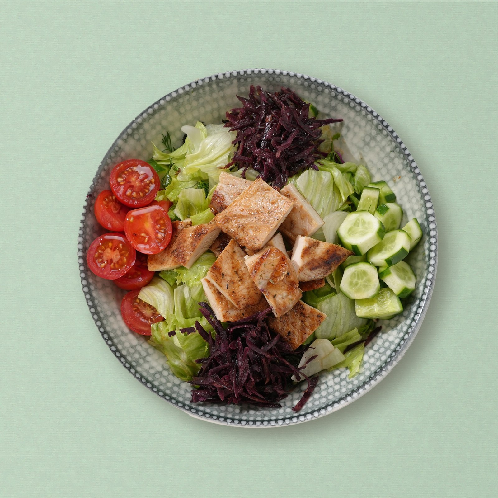 Izgara Tavuk Salata