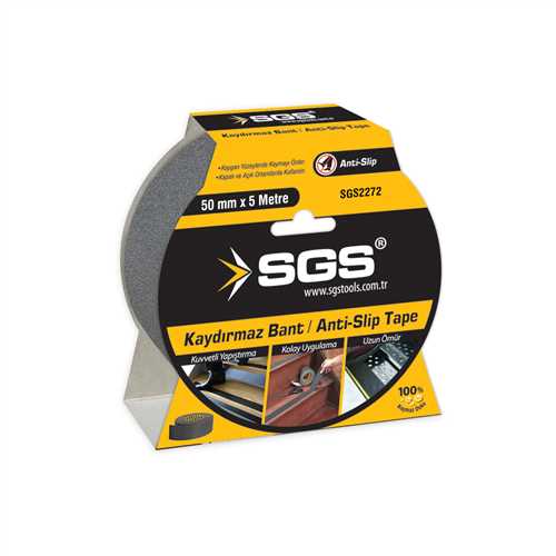 MERDİVEN KAYDIRMAZ BANDI 50MM*5MT