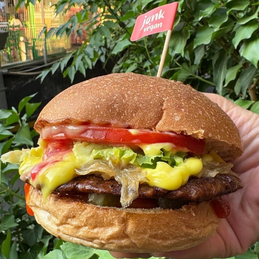 Single Beef Burger & Patates