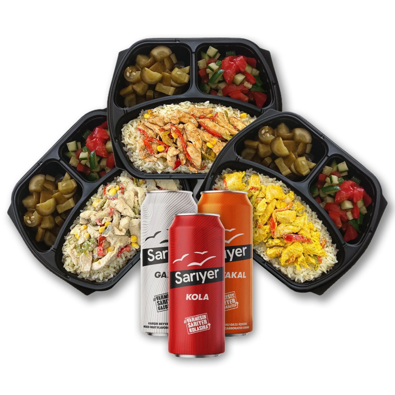 3 lü Soslu Set