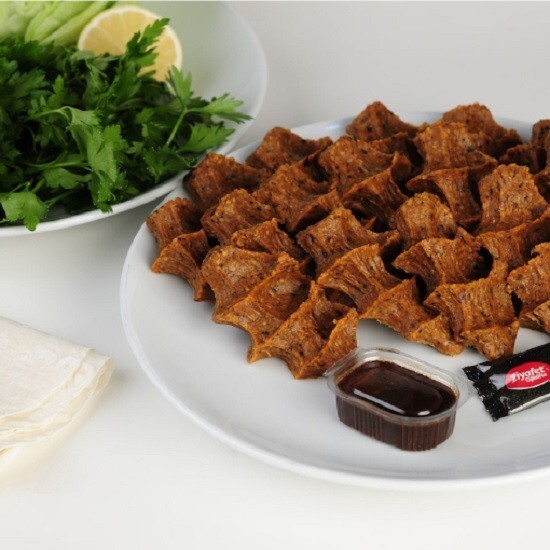 500 gr Porsiyon Çiğ Köfte ve Bol Malzeme