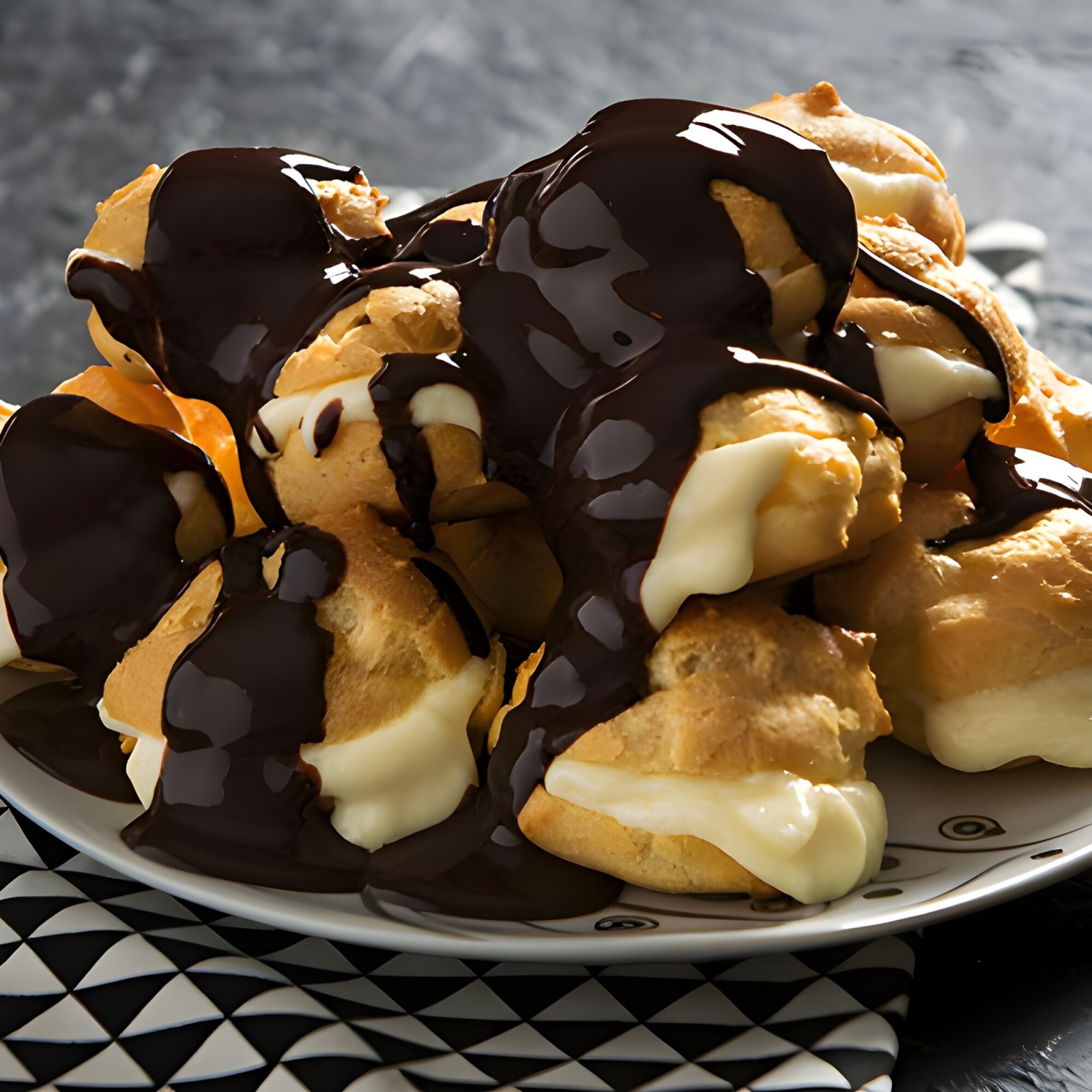 Profiterol Dökme (Yarım Kg)