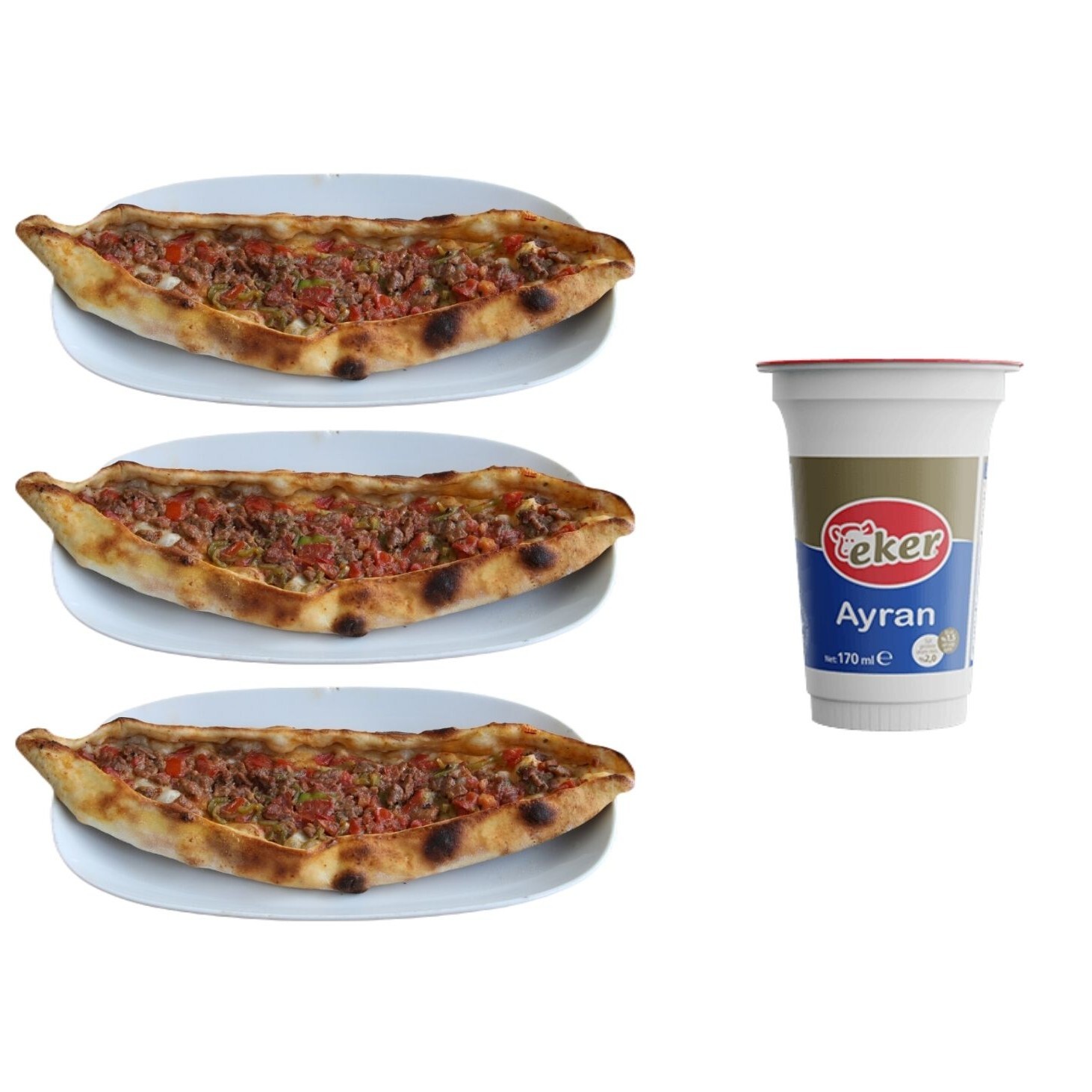 3'lü Kuşbaşılı Cantık Menü