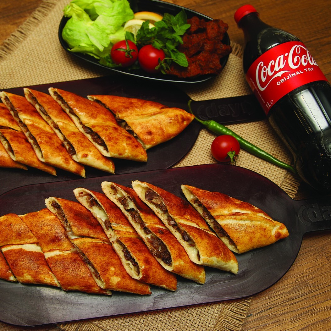 2'li Kavurmalı Kaşarlı Pide Menü