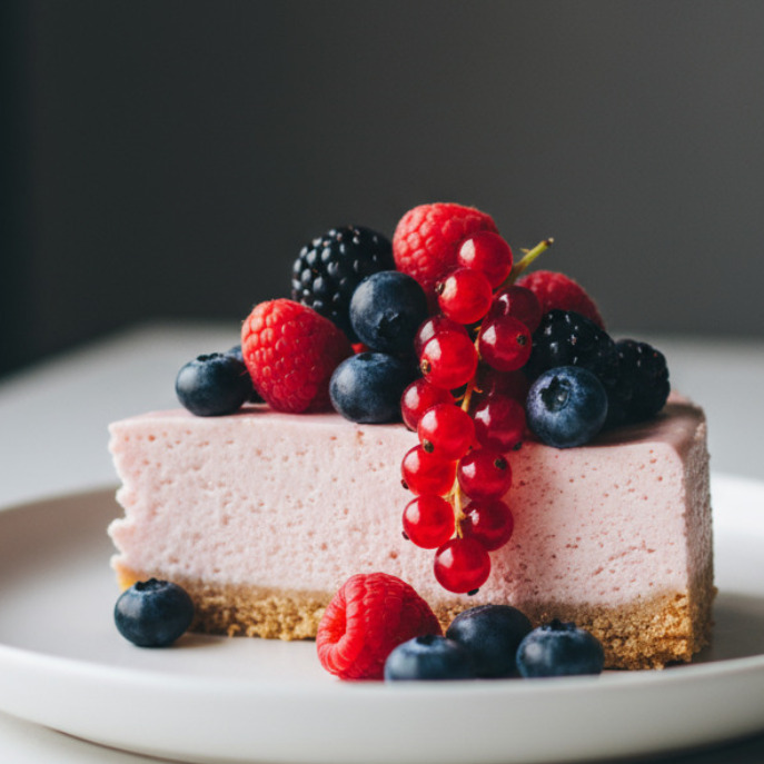 Yaban Mersinli Cheesecake