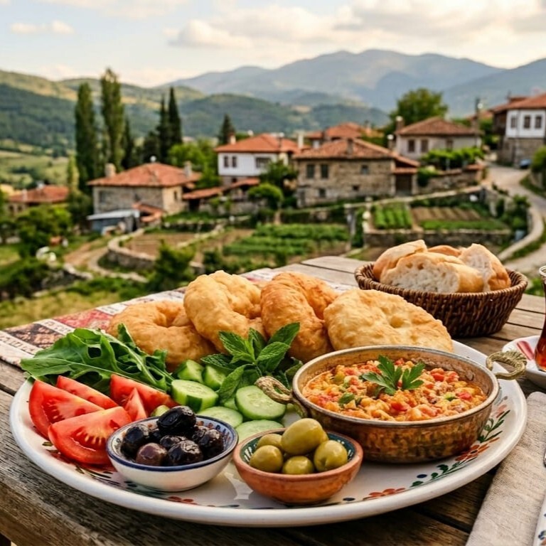 Menemen Kahvaltı Tabağı