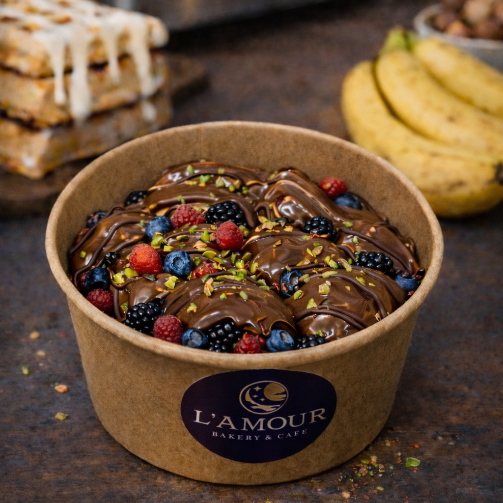 Orman Meyveli Bowl Waffle