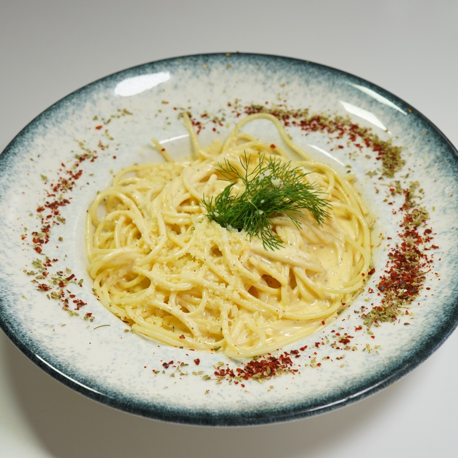 Chedar Soslu Spagetti