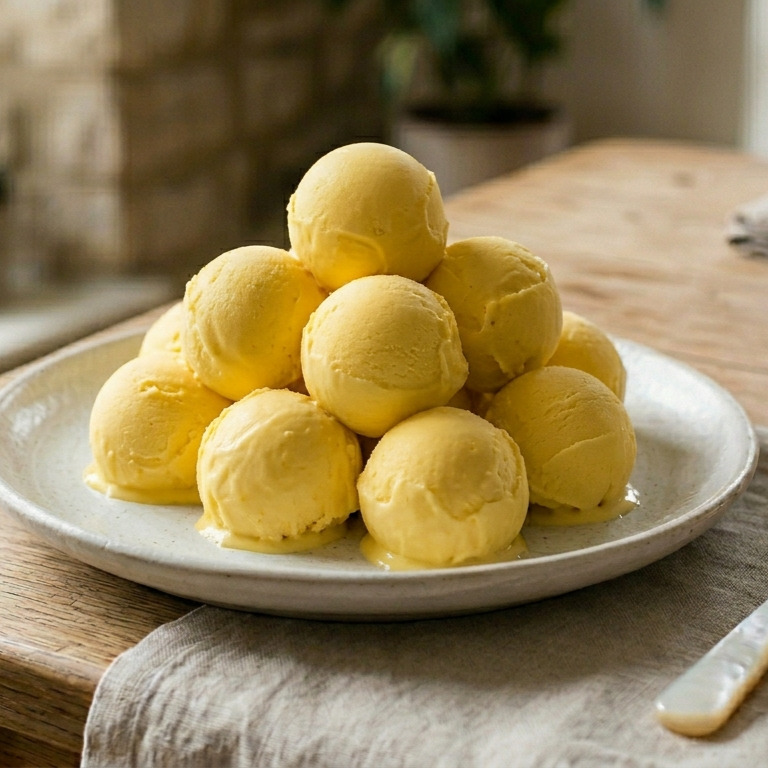 Limonlu Dondurma (500 gr)