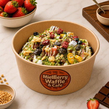 Miel Blanch Waffle Bowl