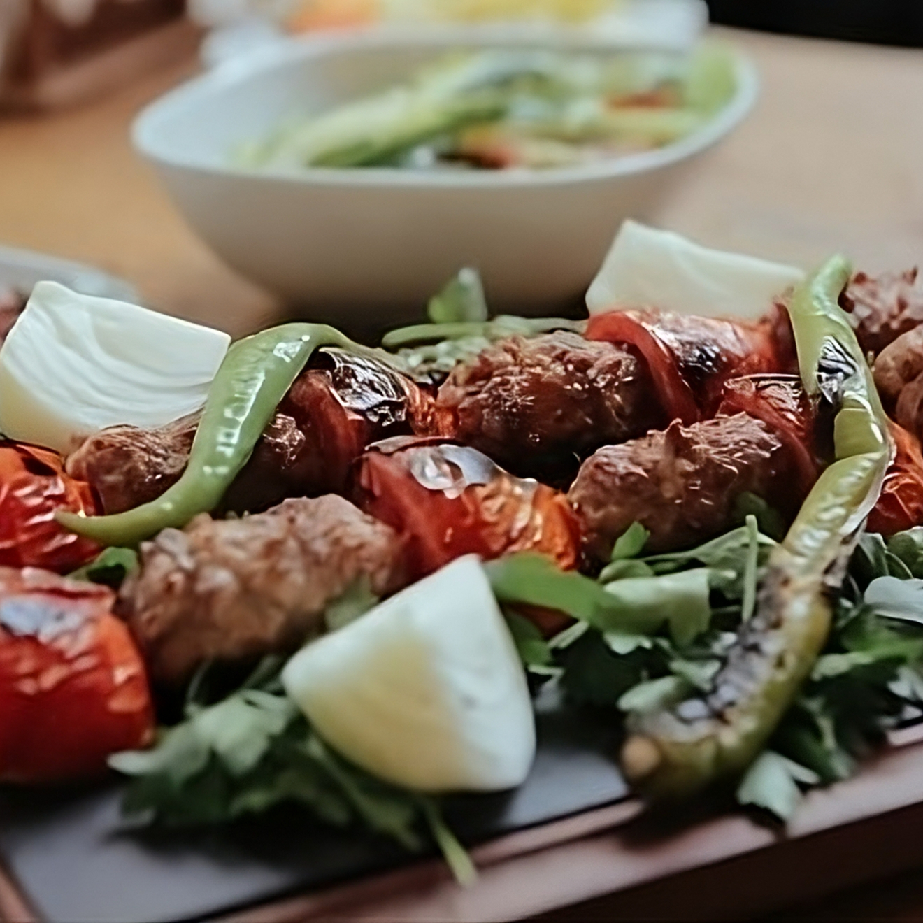 Domatesli Kebap