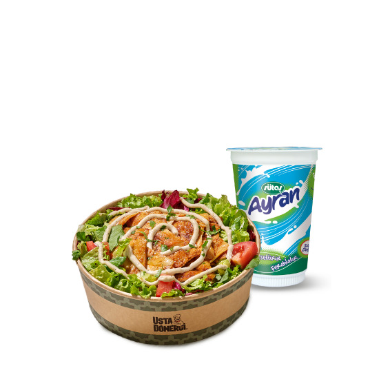 Ustasından Tavuklu Salata Menü