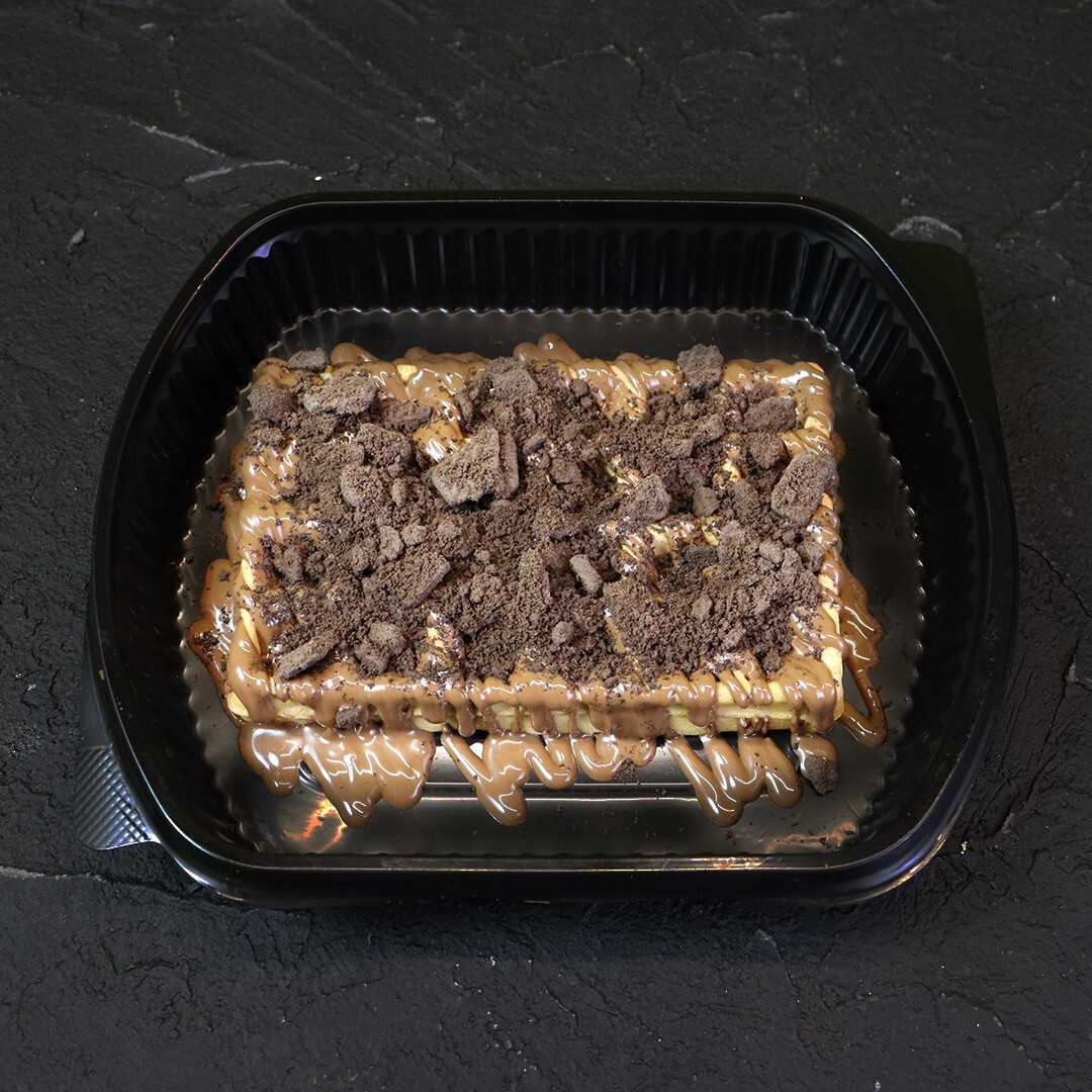 Nutellalı Oreolu Waffle