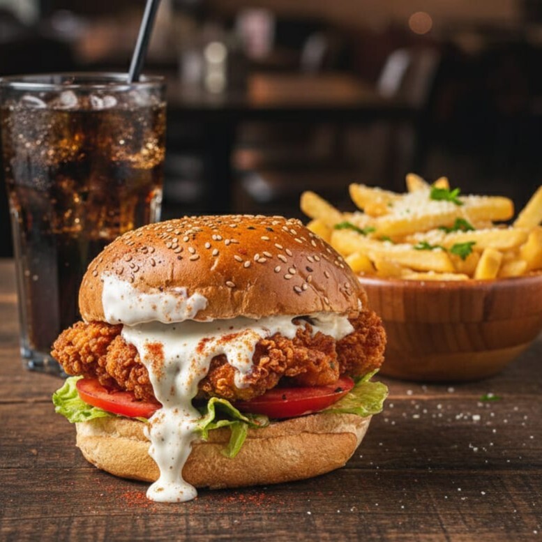 Trüf Mayo Çıtır Burger