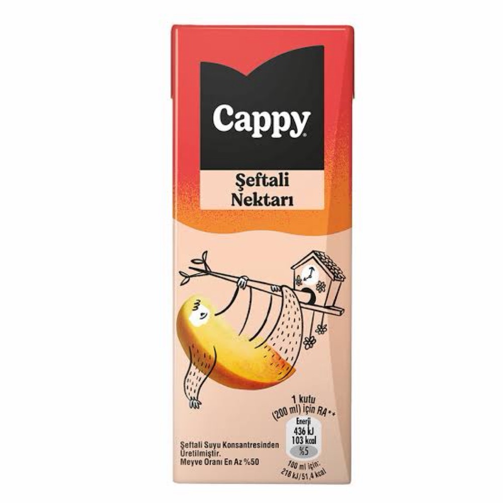 Cappy Şeftali Meyve Suyu 20 Cl