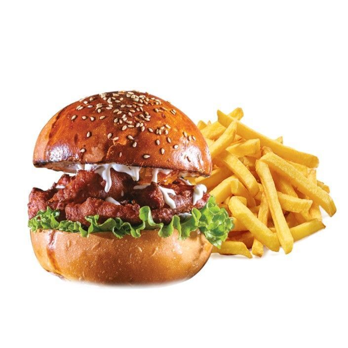 Crispy Chicken Burger Menü (İçecekli)