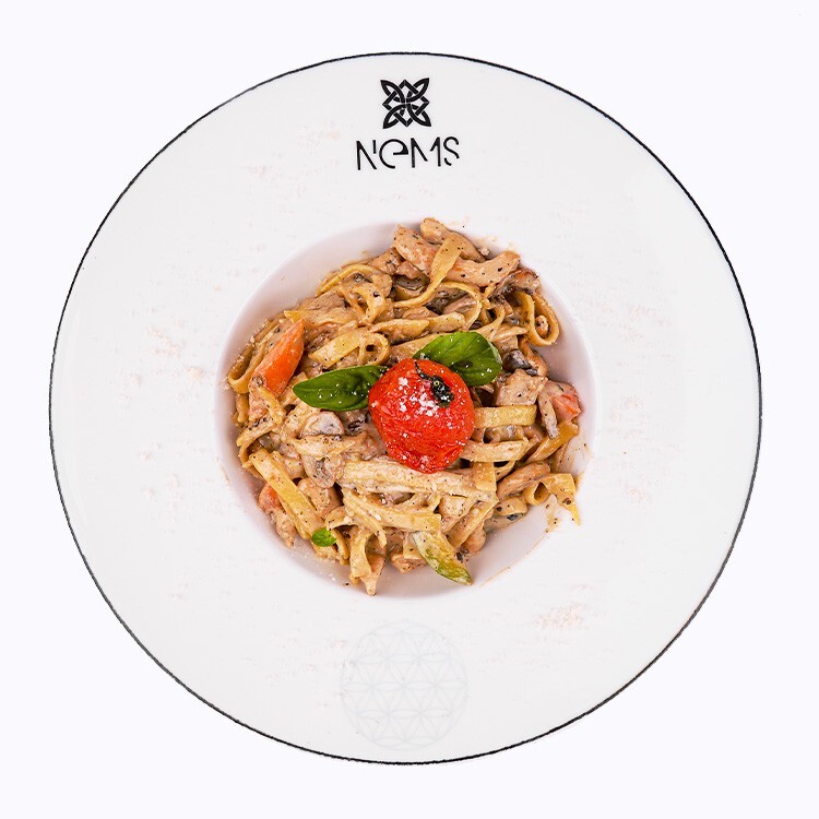 Tavuklu Mantarlı Tagliatelle