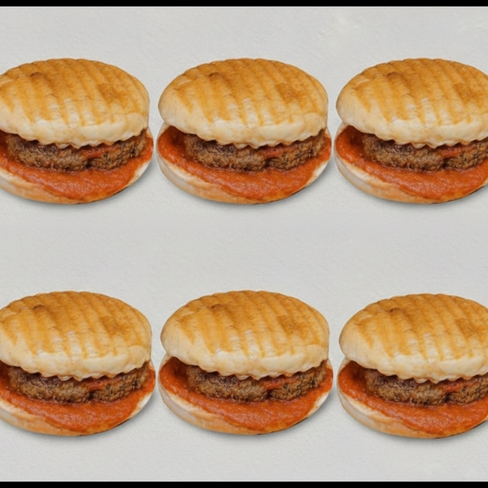 6'lı Islak Hamburger Menü