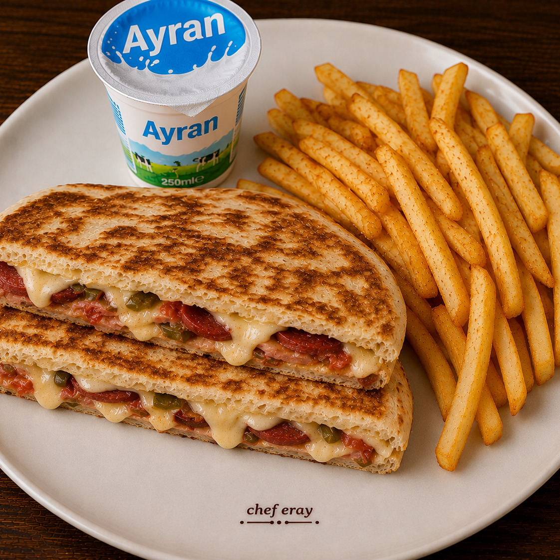 Bazlama Tost Menü 1