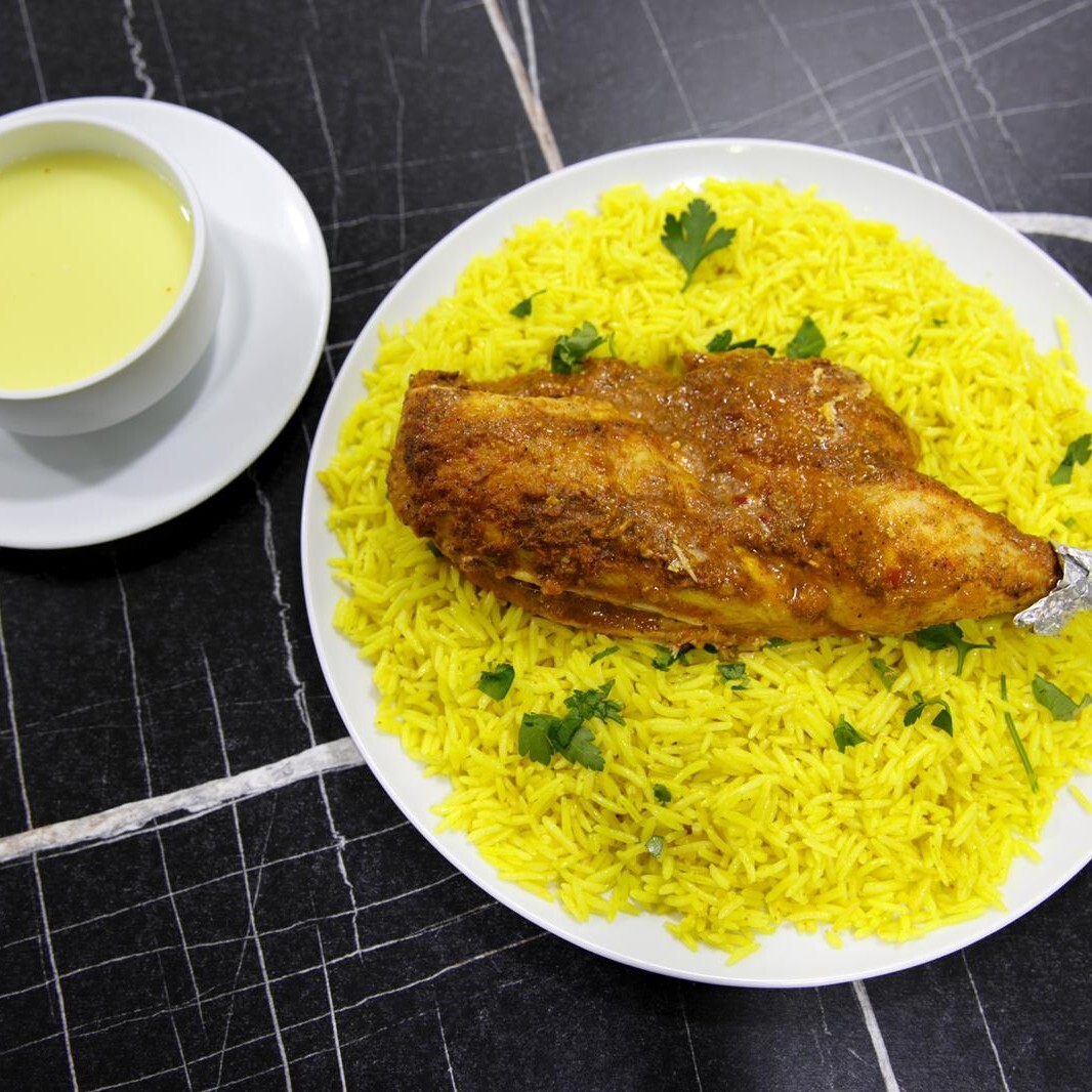 Tavuklu Ürdünlü Mansaf Yarım
