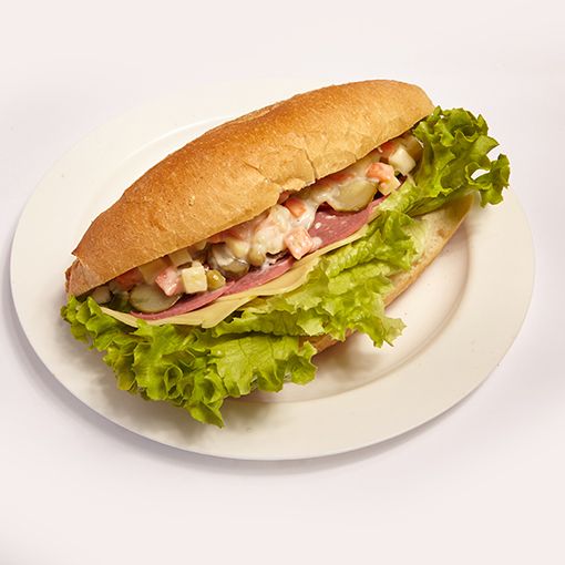 Amerikan Salatalı Sandviç Ekmek