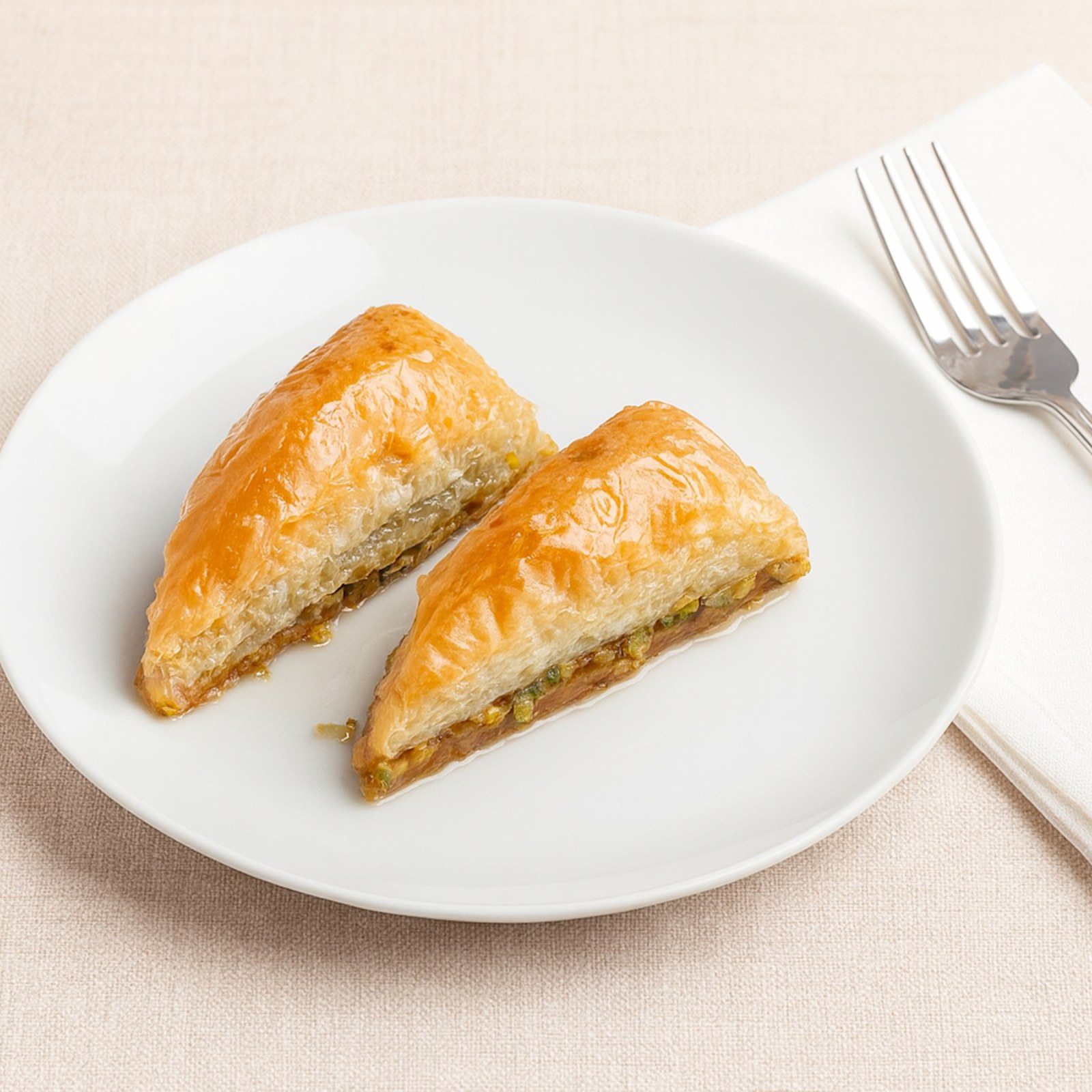 Havuç Dilim Antep Fıstıklı Baklava (1 Kg.)