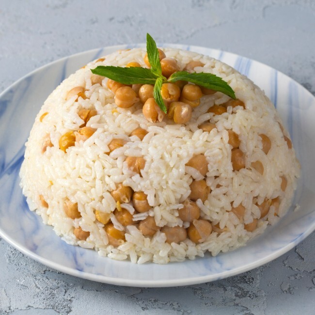 Nohutlu Pilav
