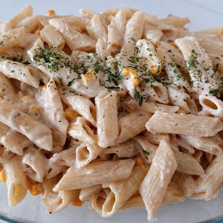 Ton Balıklı Kremalı Penne Makarna+Coca Cola