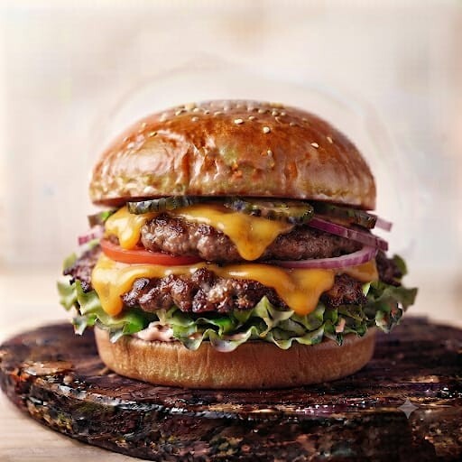 Double Smash Cheese Burger