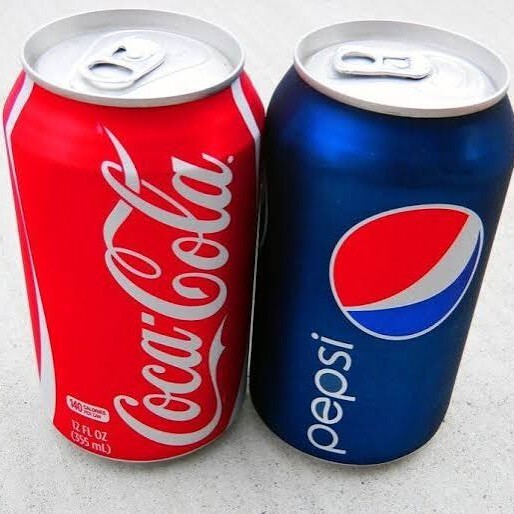 Pepsi vs coco cola (330 ml)