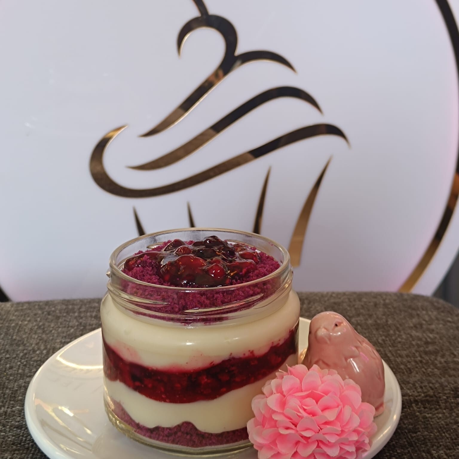 Frambuazlı Magnolia 330GR CAM KAVANOZ