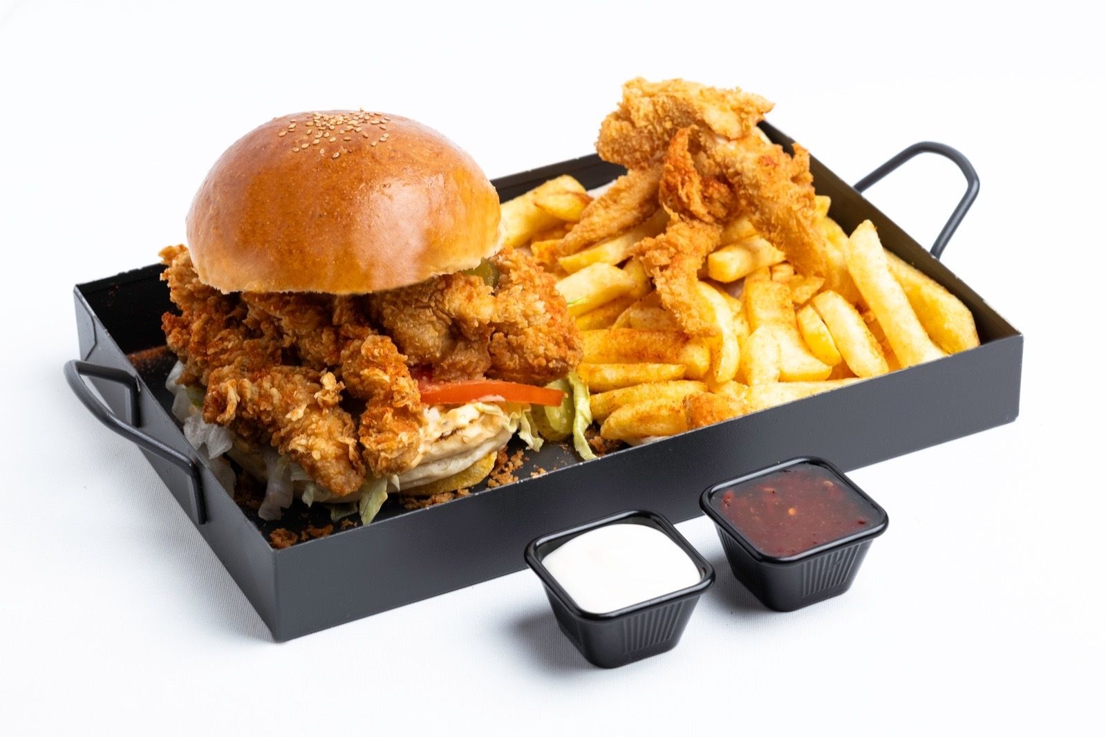 Cajun Ajun's Special Burger Menü (İçeceksiz)