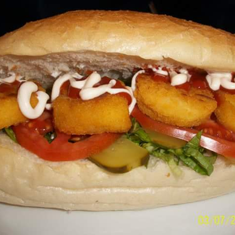 Nugget Sandiviç + Tırtıklı Patates