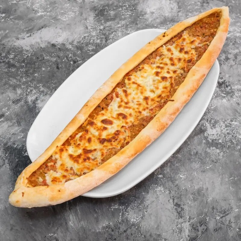Kıymalı Kolot Peynirli Pide (Açık)