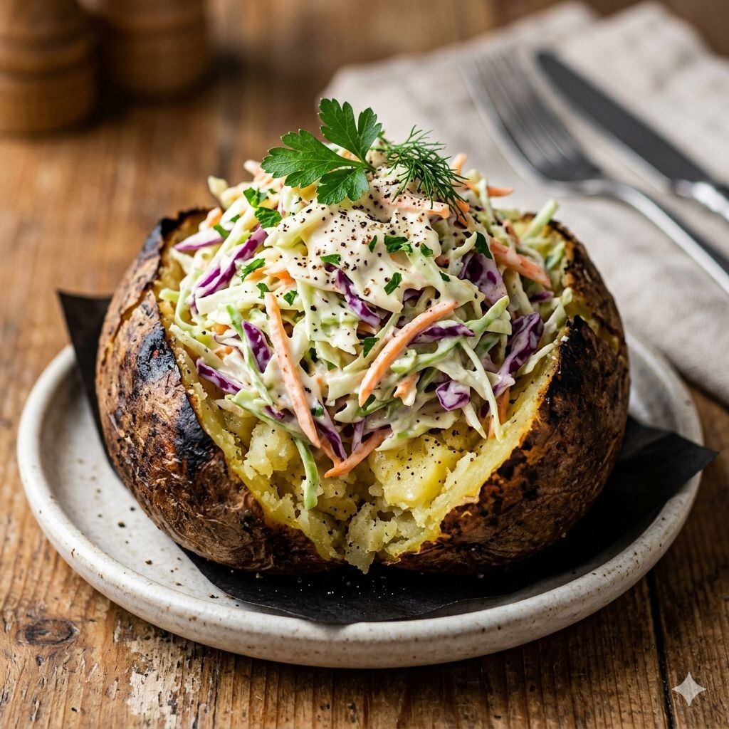 Coleslaw Salatalı Kumpir