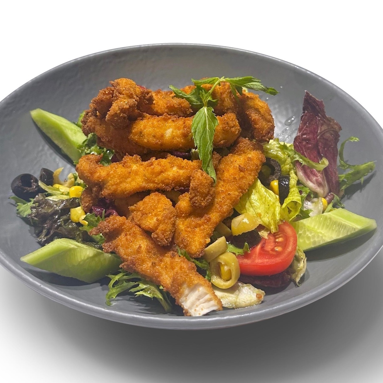Çıtır Tavuk Salata