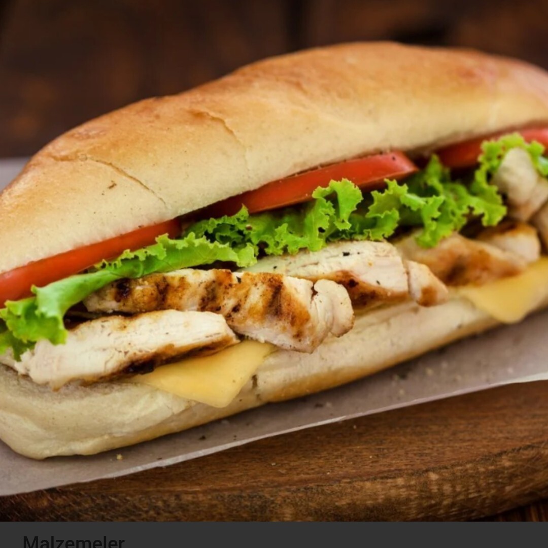 Tam Ekmek Arası Izgara Tavuk (200 g)