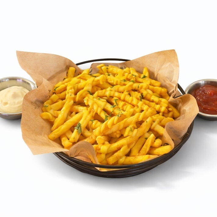 Cheddar Soslu Patates Kızartması