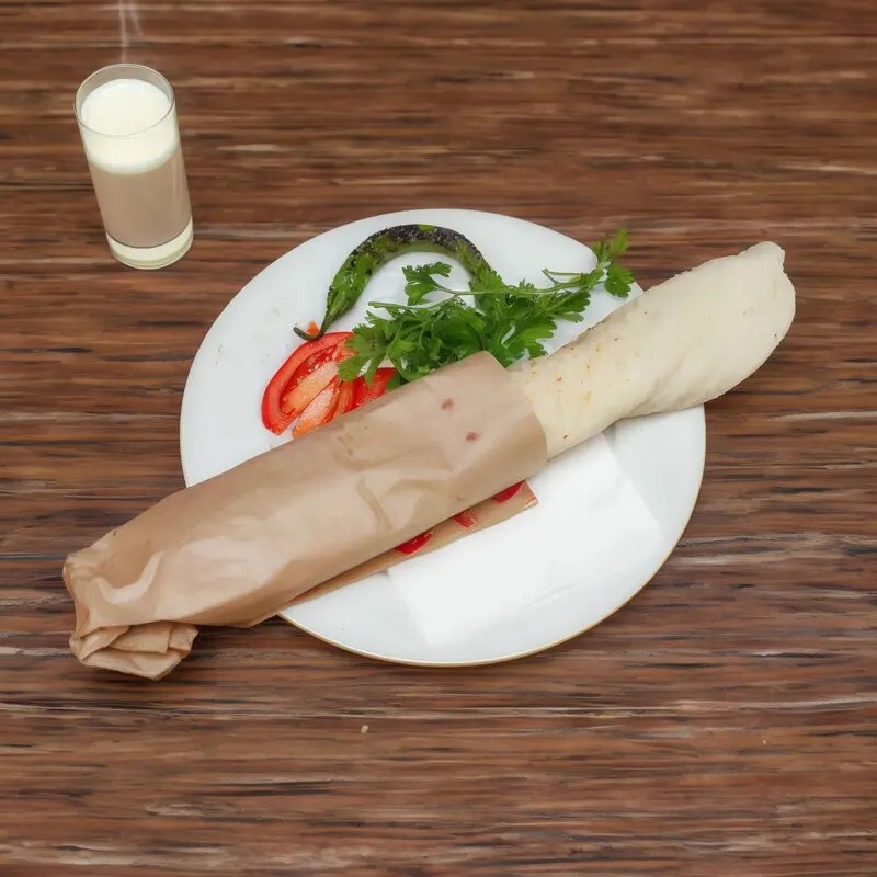 Dürüm + Ayran + Patates veya Tatlı