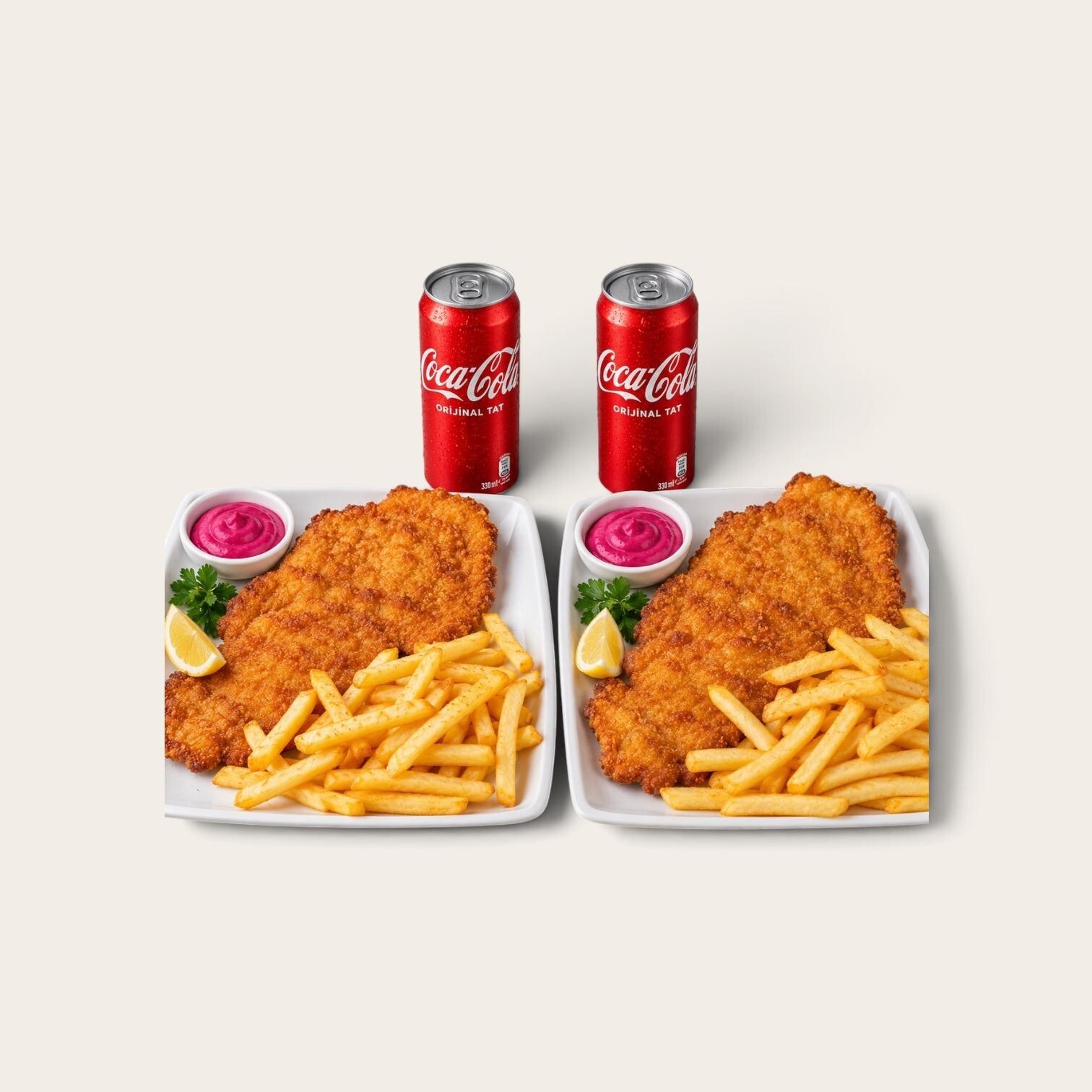 2li Art Schnitzel Menü