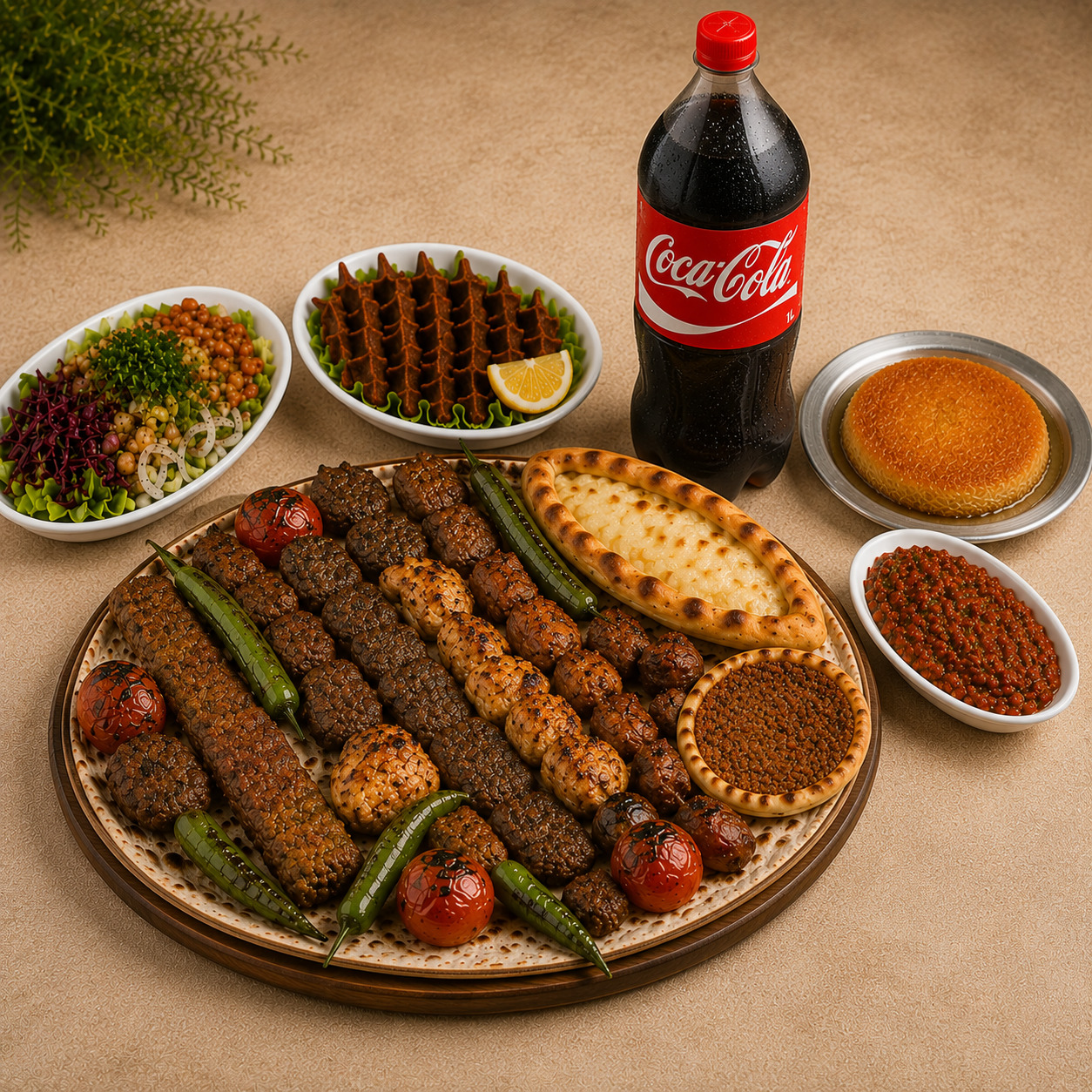 Karışık Kebap Menü