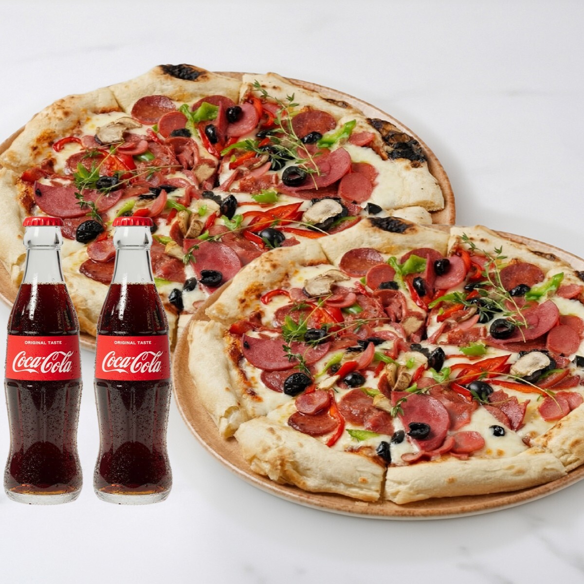2'li Büyük Boy Pizza Menü