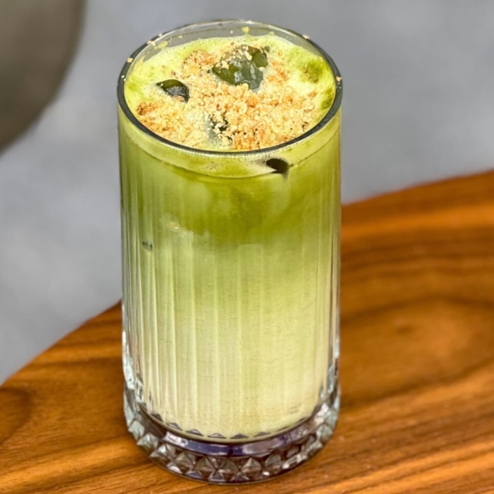 Iced Cookie Matcha Latte