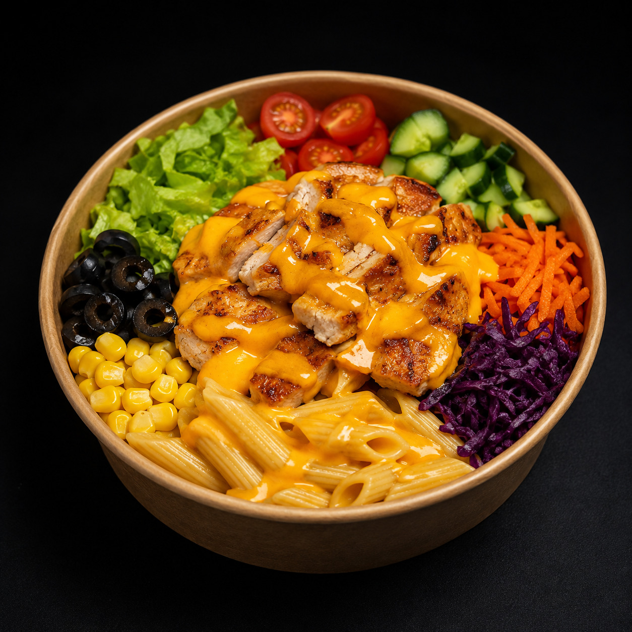 Chedar Tavuklu Bowl