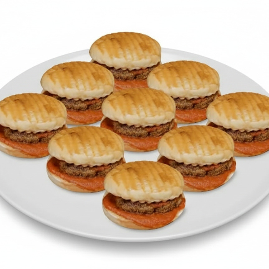 9 Adet Islak Hamburger
