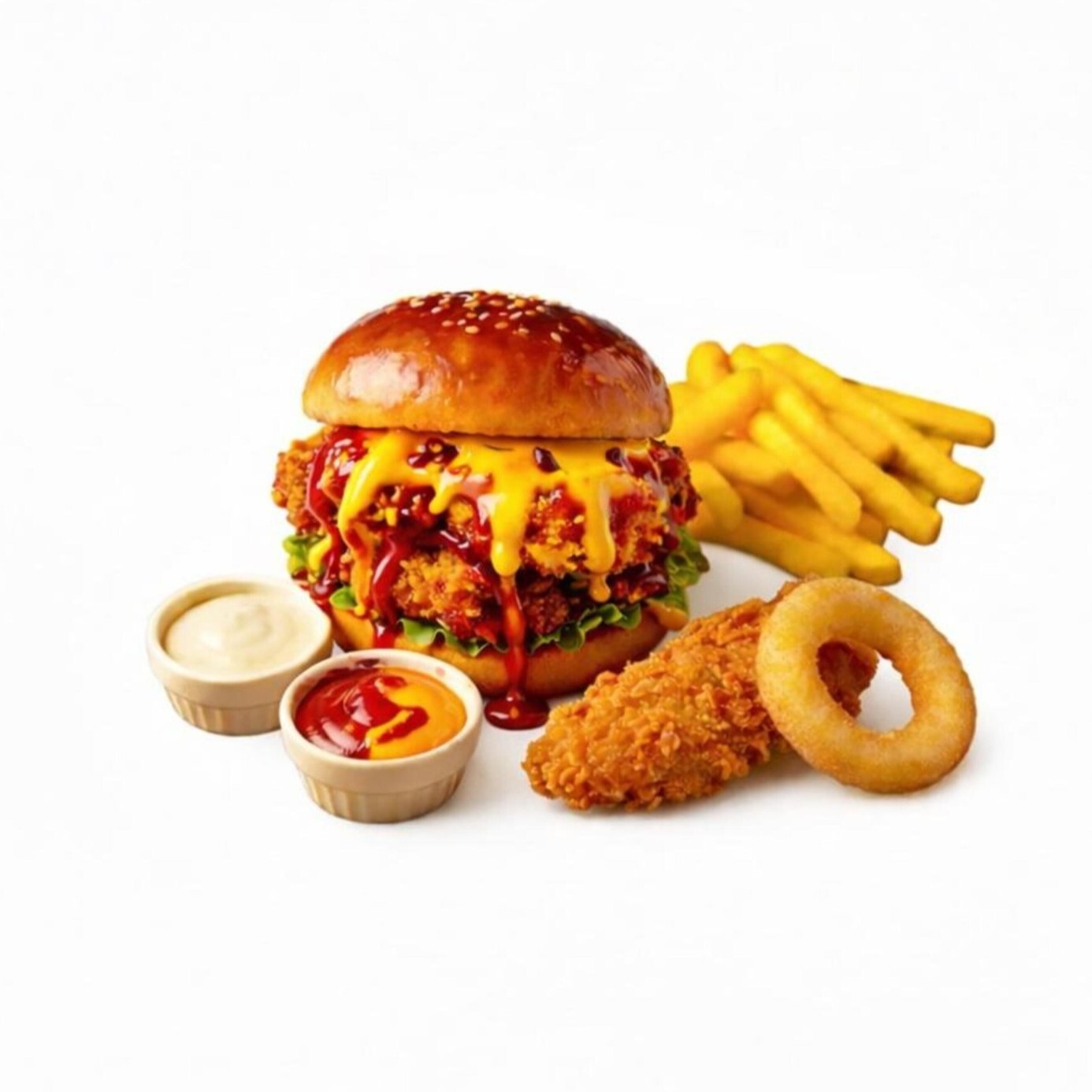 Bbq Cheddar Burger Mix